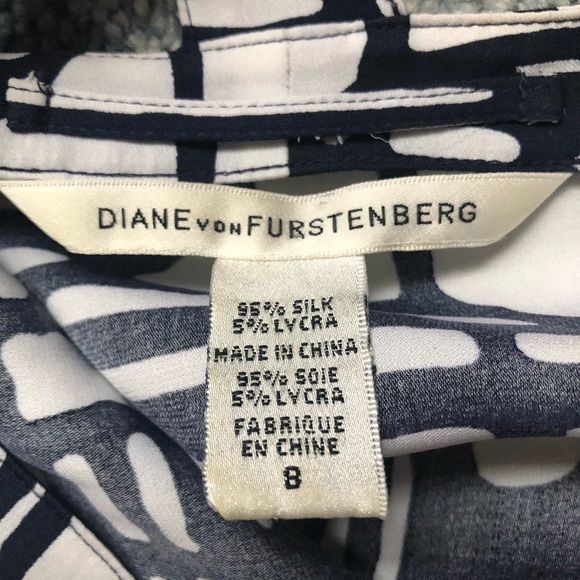 Diane von Furstenberg Silk Dress - Picture 3 of 4